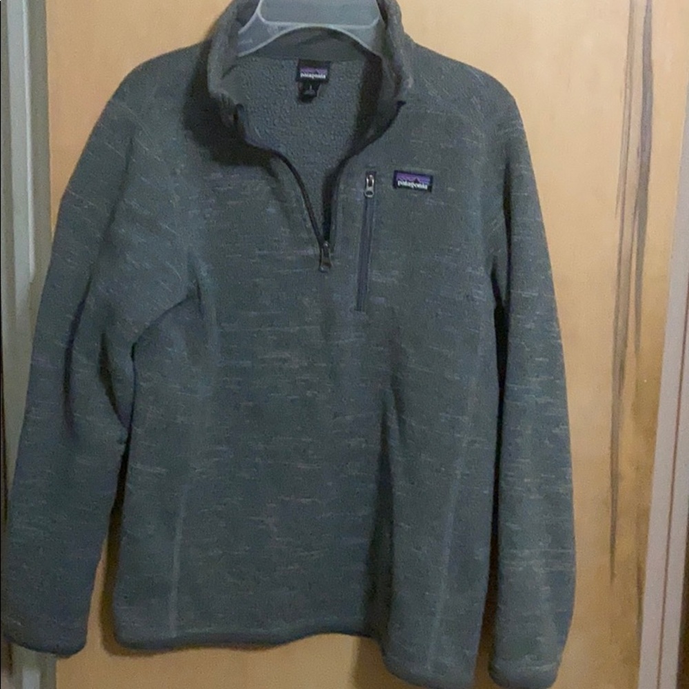 Patagonia boys L Better Sweater 1/4 fleece